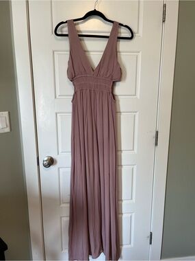 Ardene Dusty Mauve Sleeveless Maxi Dress